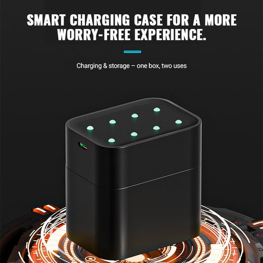 🔋 Go Green This Holiday: Eco-Friendly Battery Charger & Storage Case! 🌟