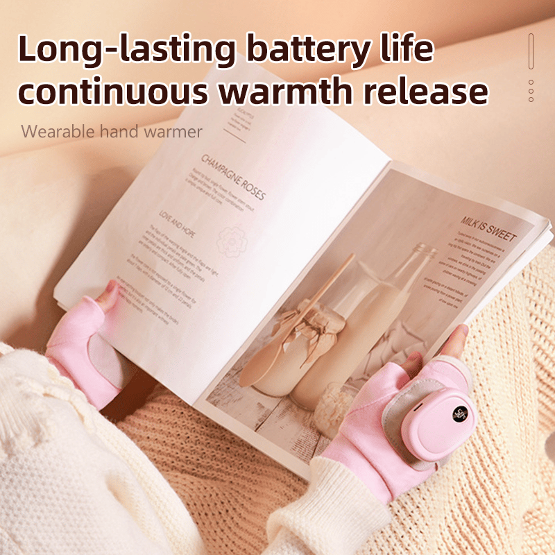 ✨Christmas Promotion✨Smart Thermostatic Heated Fingerless Gloves