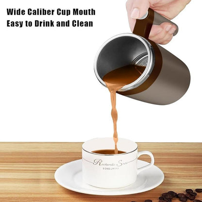 Auto Magnetic Self-Stirring Mug - Rechargeable Auto Magnetic Coffee Mug