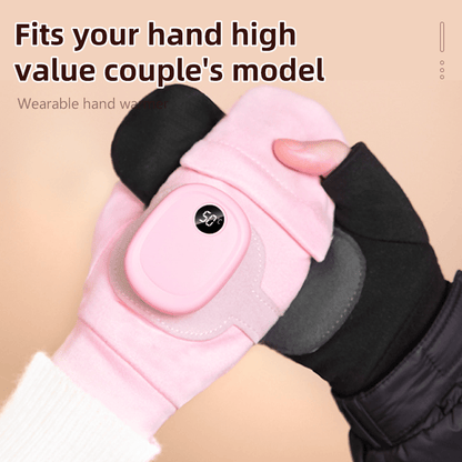 ✨Christmas Promotion✨Smart Thermostatic Heated Fingerless Gloves