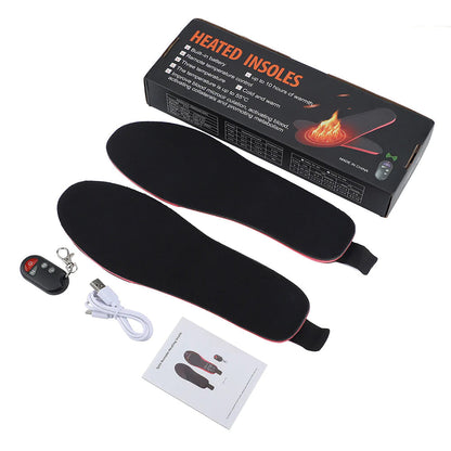 Rechargeable Heated Insoles – Customizable Warmth for Men & Women