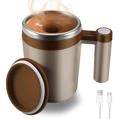 Auto Magnetic Self-Stirring Mug - Rechargeable Auto Magnetic Coffee Mug