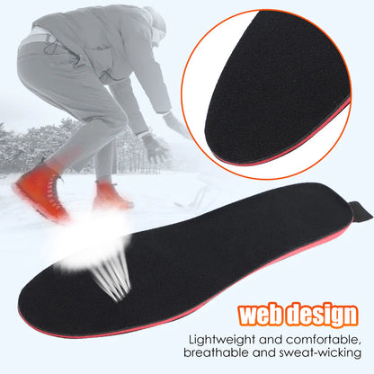 Rechargeable Heated Insoles – Customizable Warmth for Men & Women